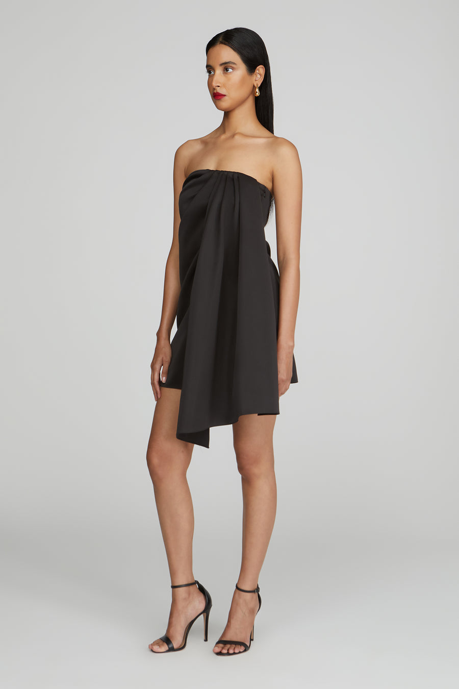 Halston Heritage Isla Heavy Satin Mini