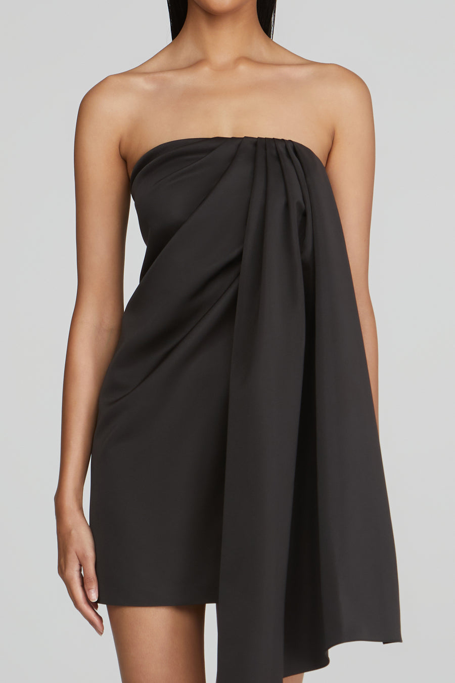 Halston Heritage Isla Heavy Satin Mini