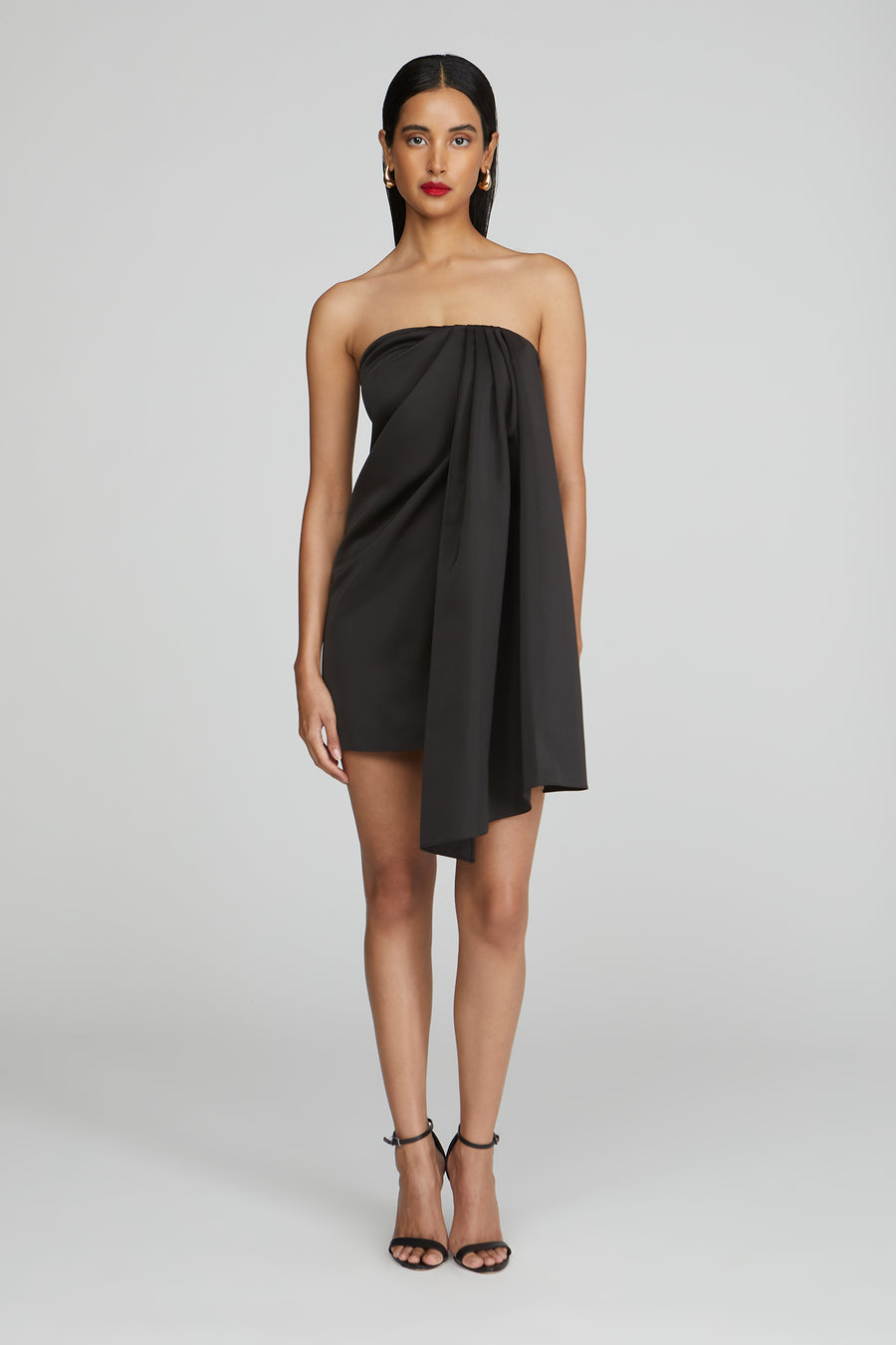 halston heritage Isla Heavy Satin Mini