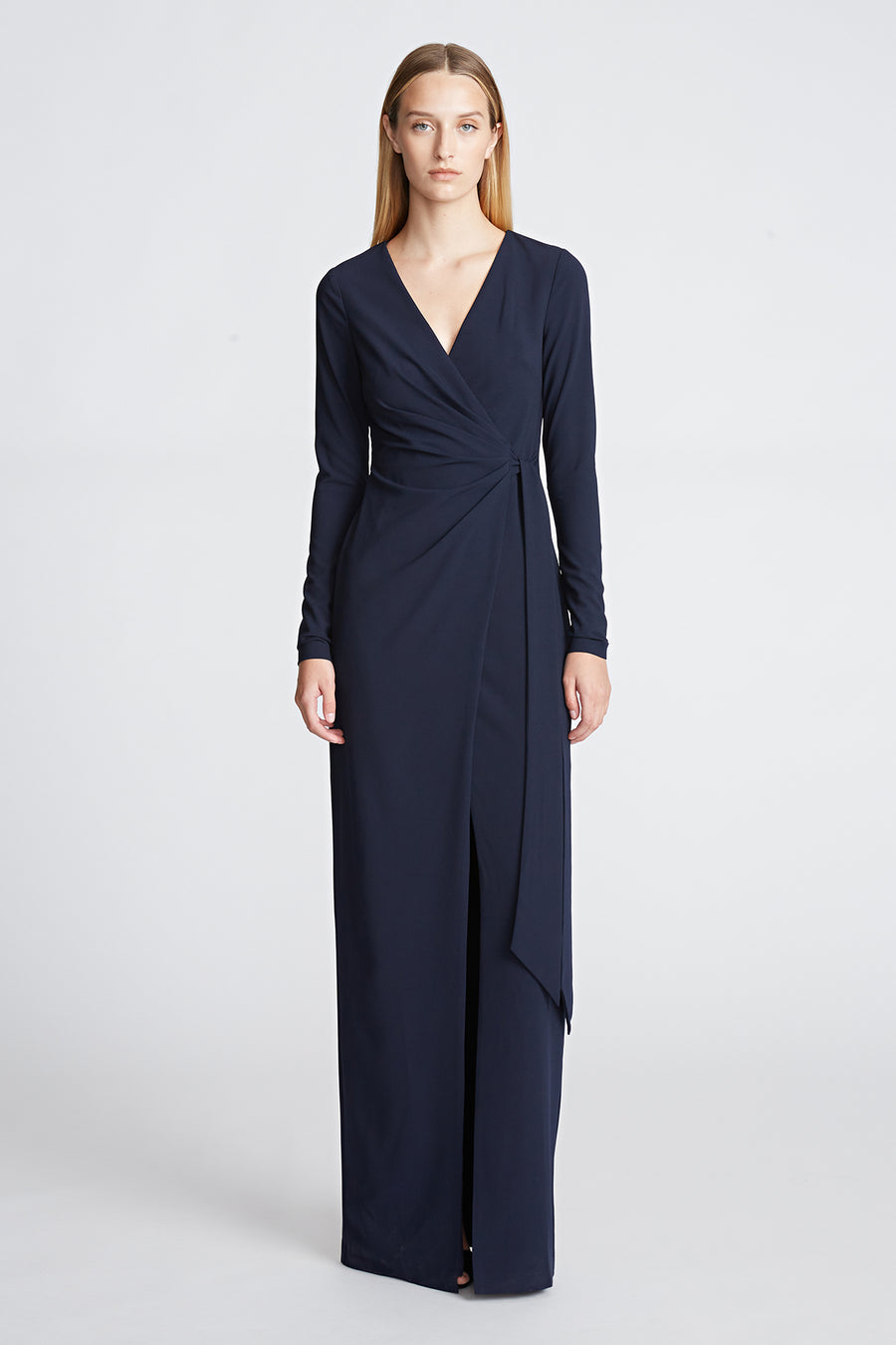 halston heritage Jasmine Gown In Fluid Crepe