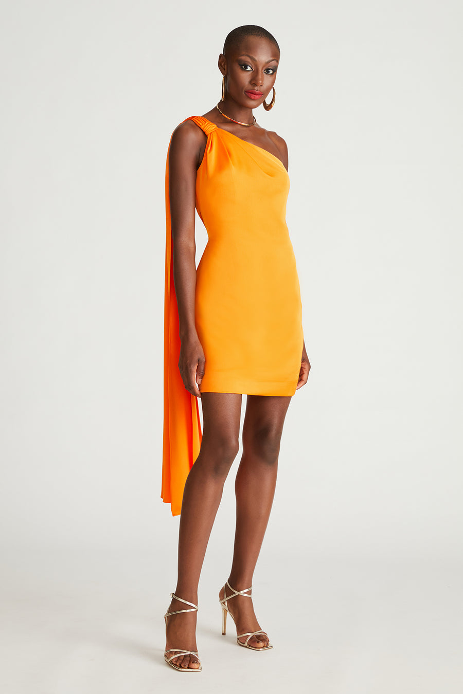 halston heritage Jax Dress In Satin