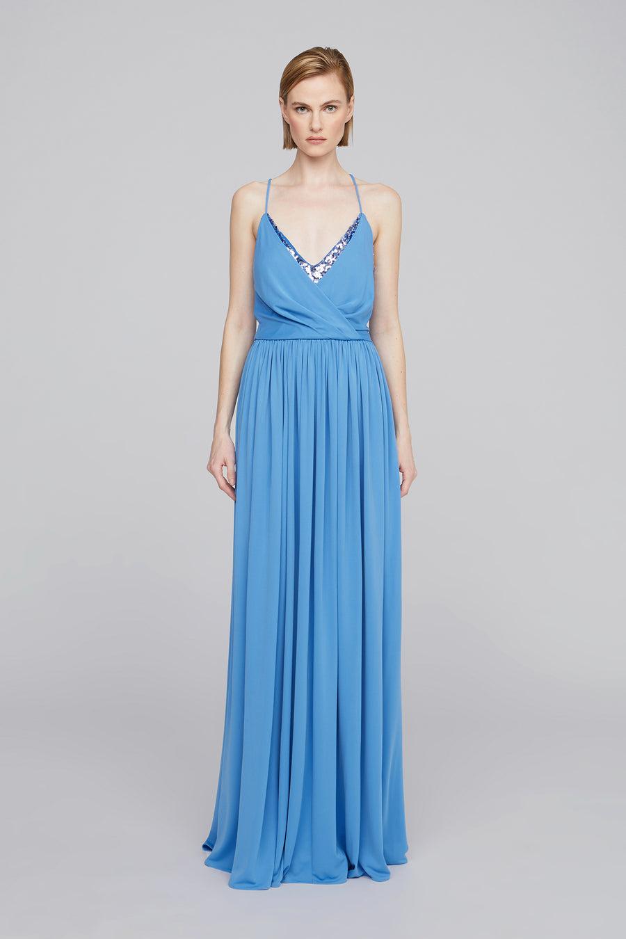 halston heritage Jeanne Matte Jersey Gown