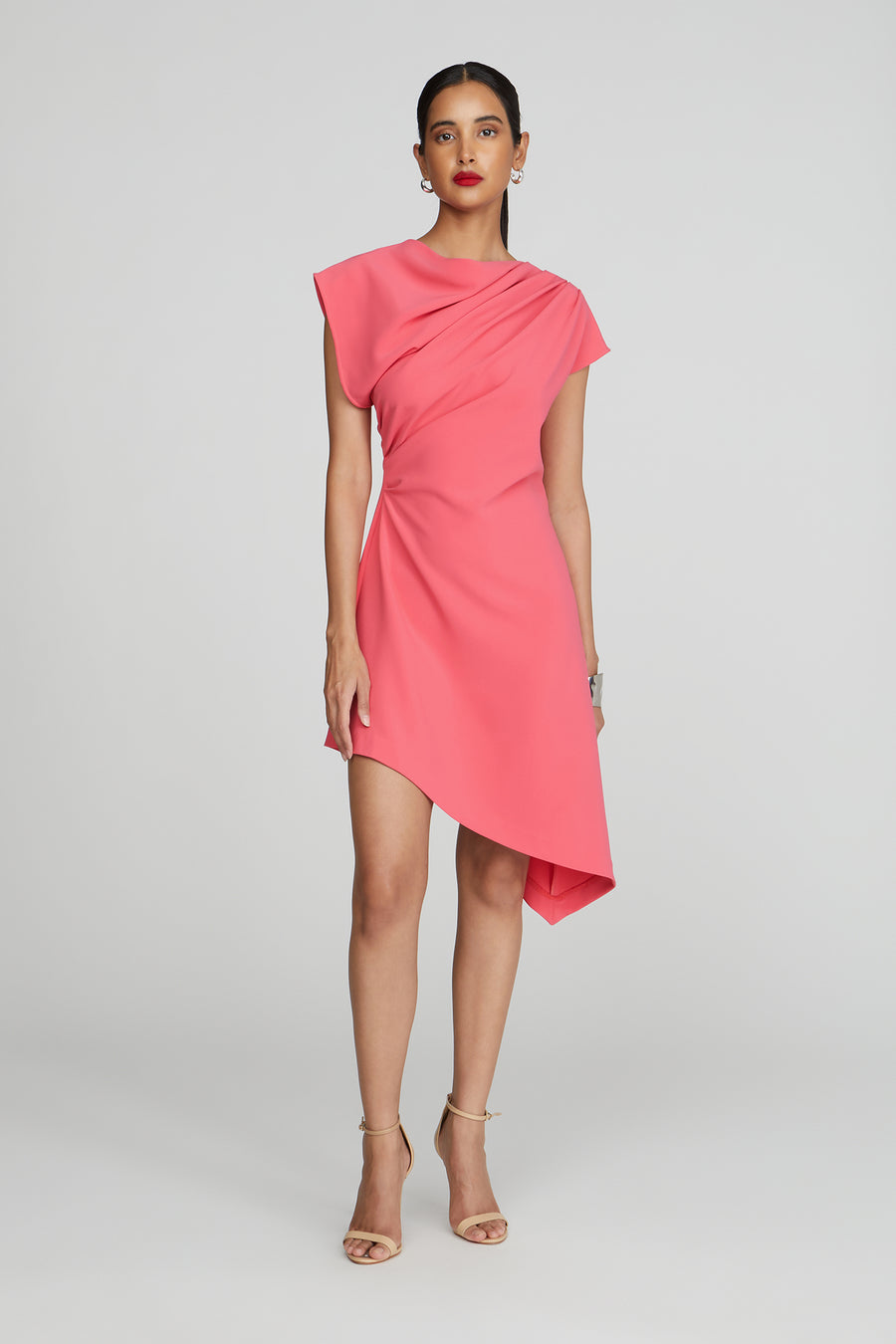 halston heritage Jolie Dress In Luxe Crepe