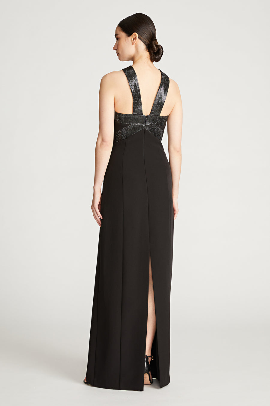Halston Heritage Joyce Gown In Crepe