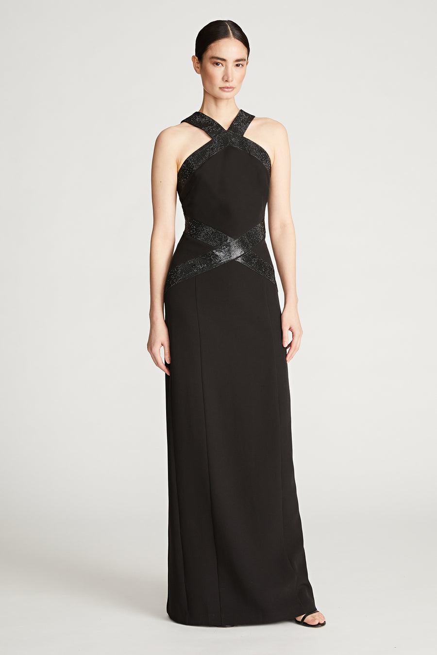 halston heritage Joyce Gown In Crepe