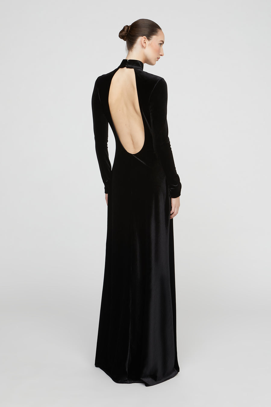 Halston Heritage Kaia Velvet Gown