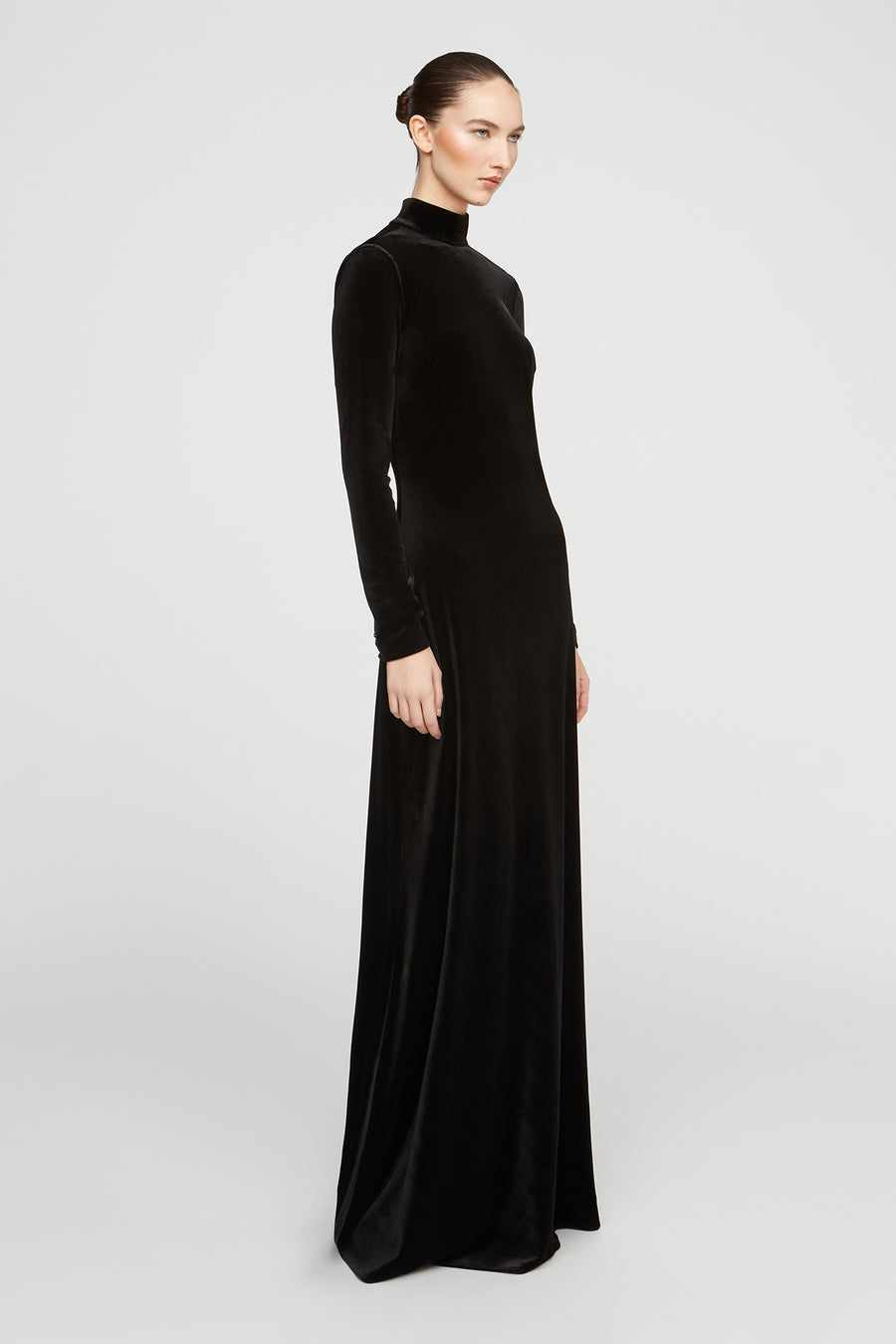 Halston Heritage Kaia Velvet Gown