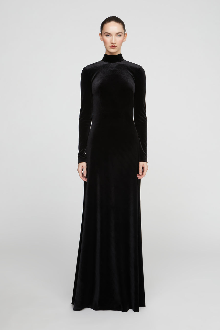 halston heritage Kaia Velvet Gown