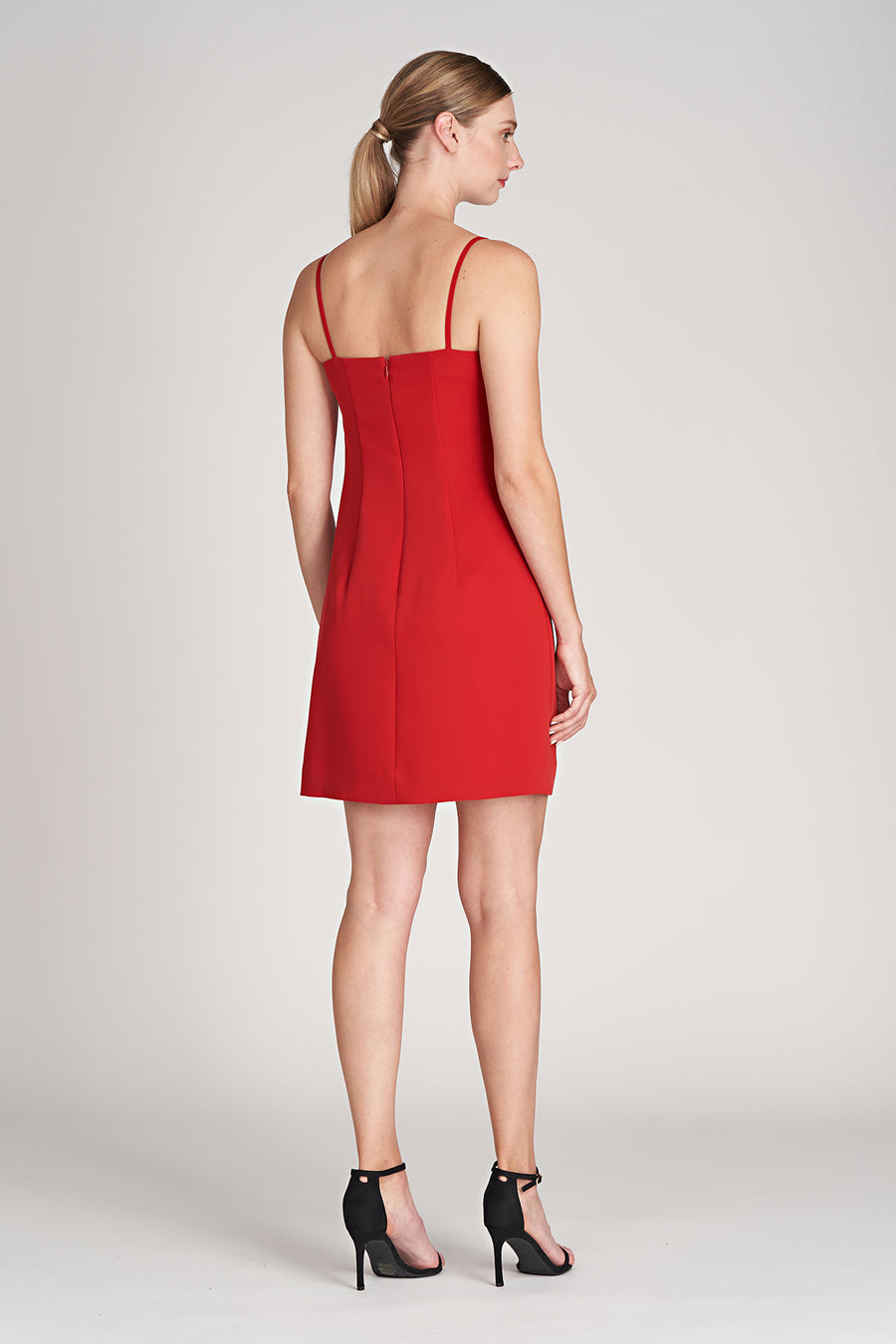 Halston Heritage Kenia Dress In Stretch Crepe