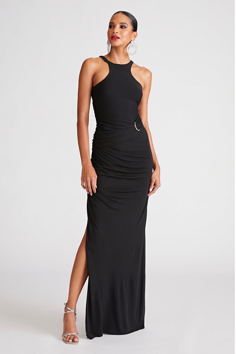 halston heritage Lang Gown In Jersey