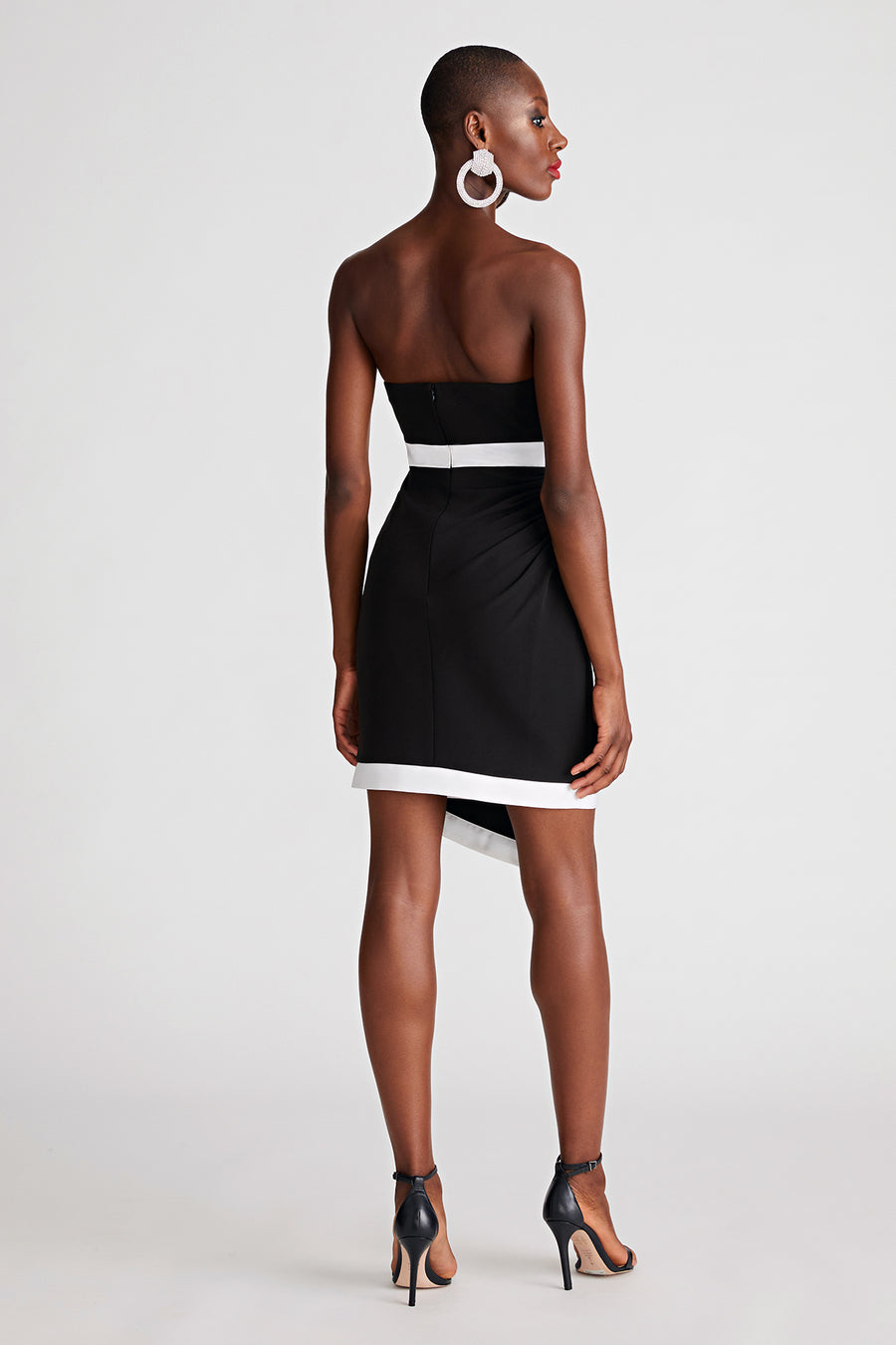 Halston Heritage Lanie Dress In Crepe