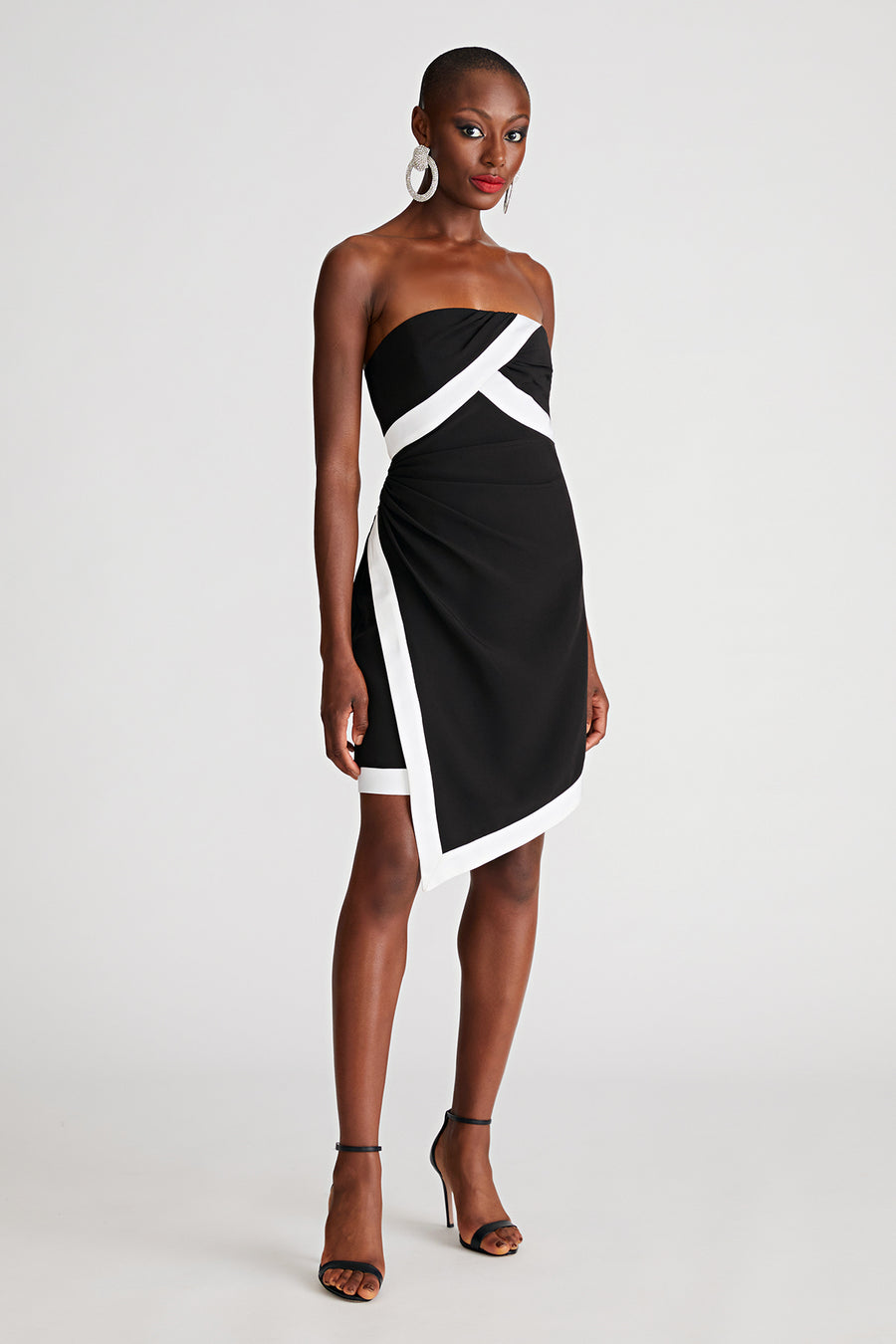 halston heritage Lanie Dress In Crepe