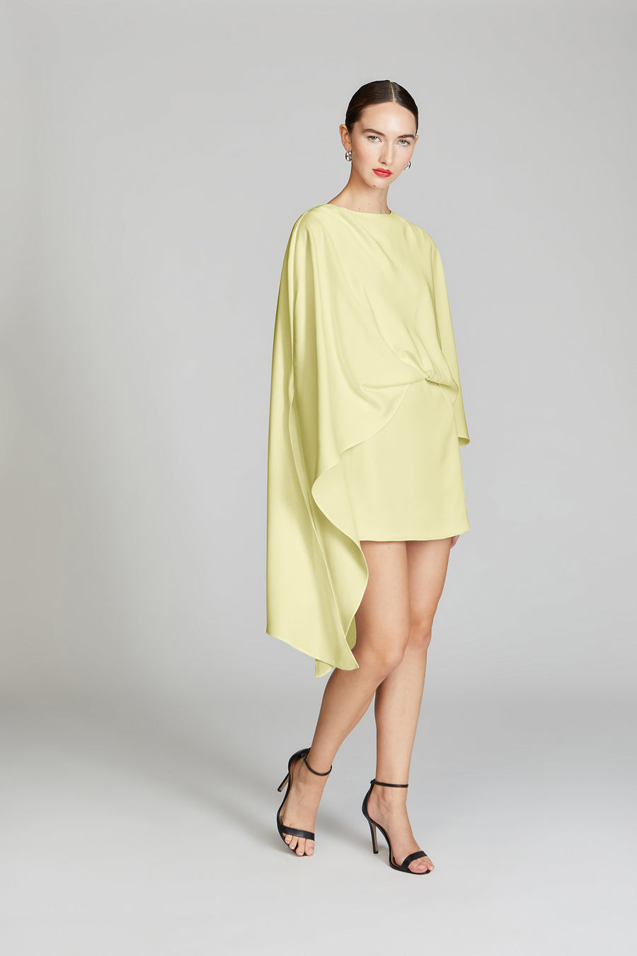 Halston Heritage Laure Crepe Mini