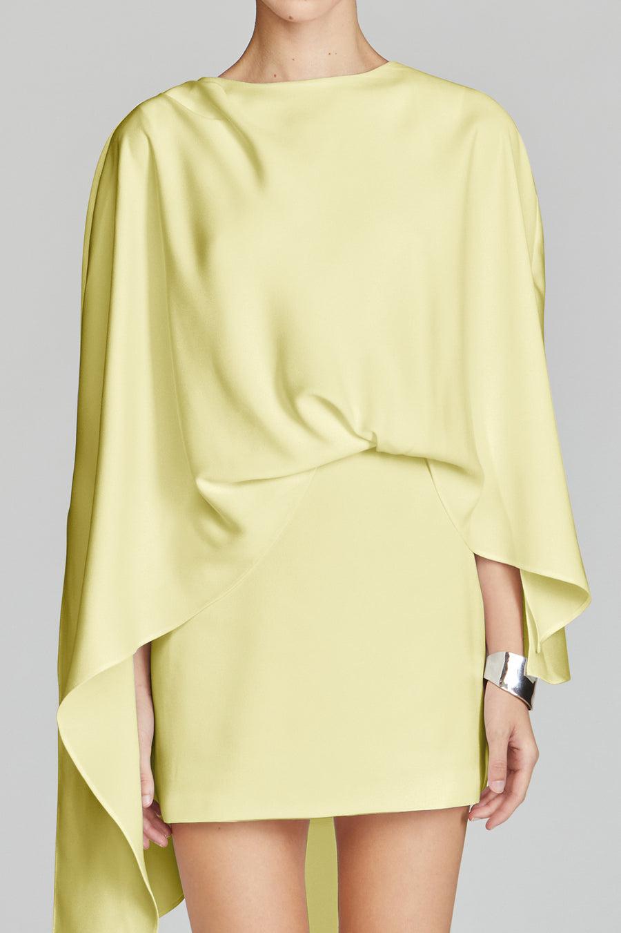 Halston Heritage Laure Crepe Mini