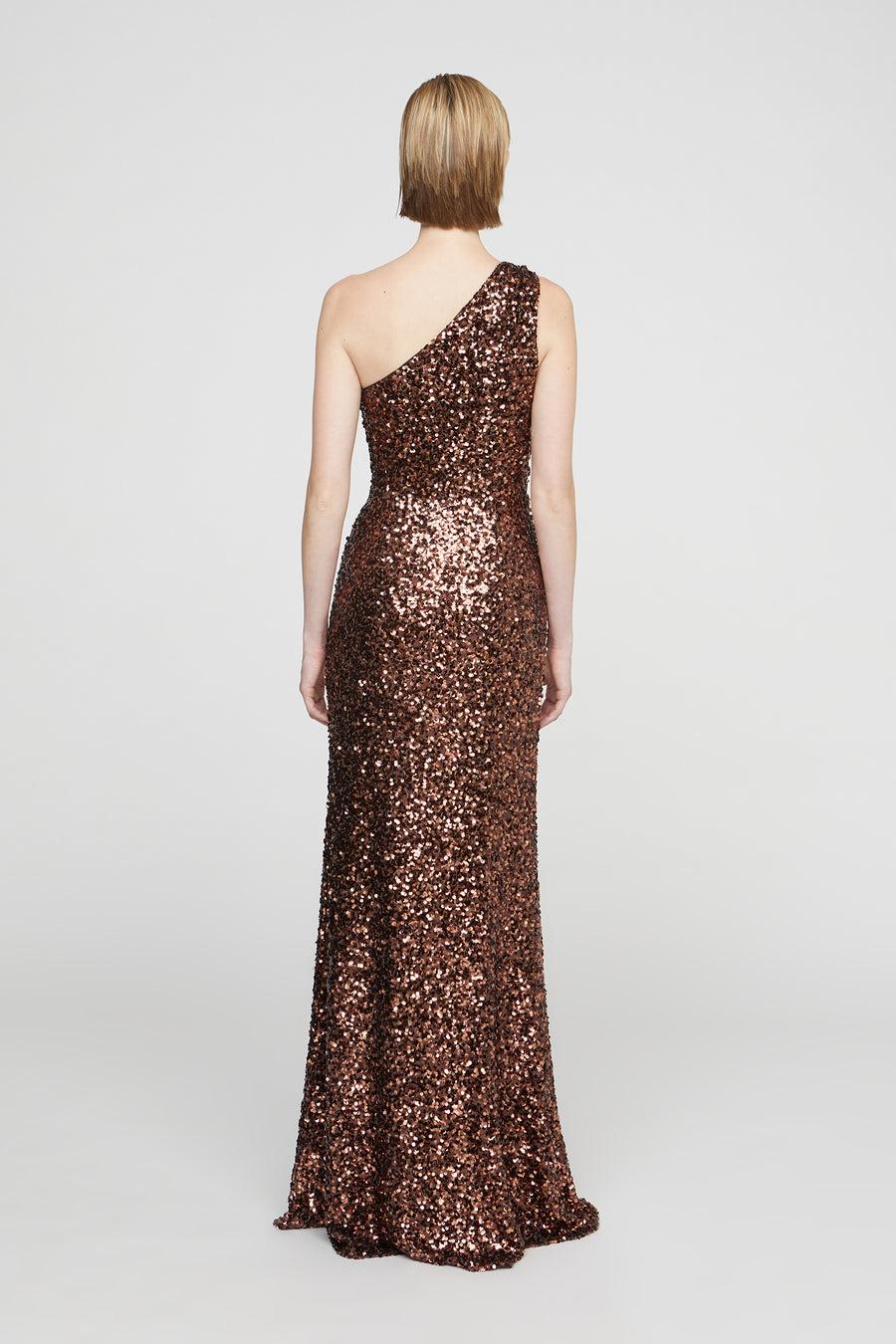 Halston Heritage Lexi Sequin Gown