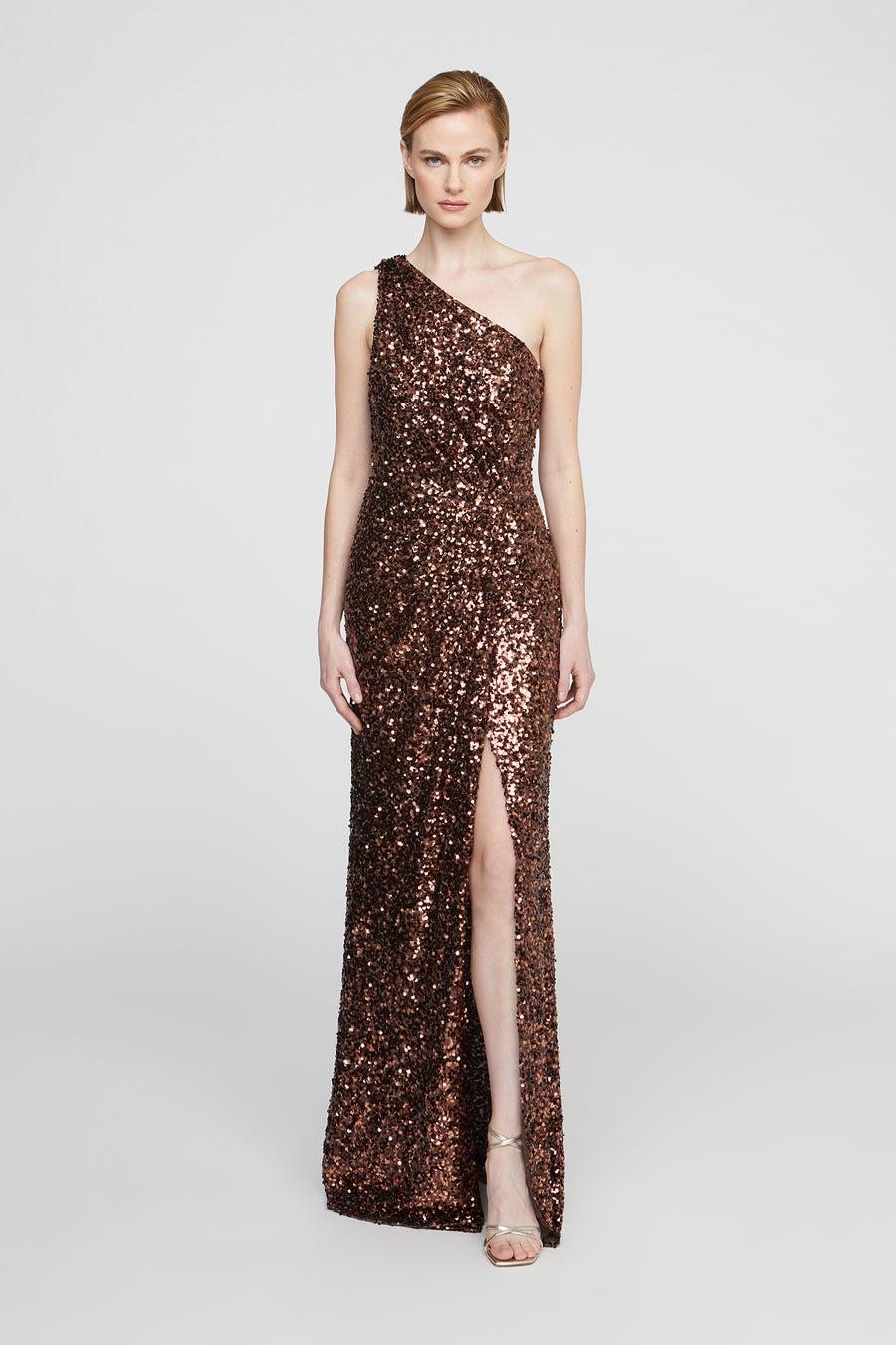 halston heritage Lexi Sequin Gown
