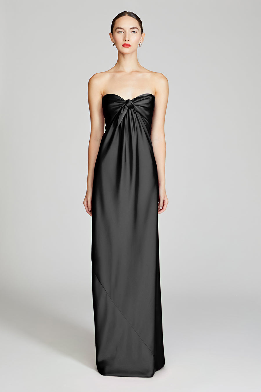 halston heritage Lisette Satin Gown