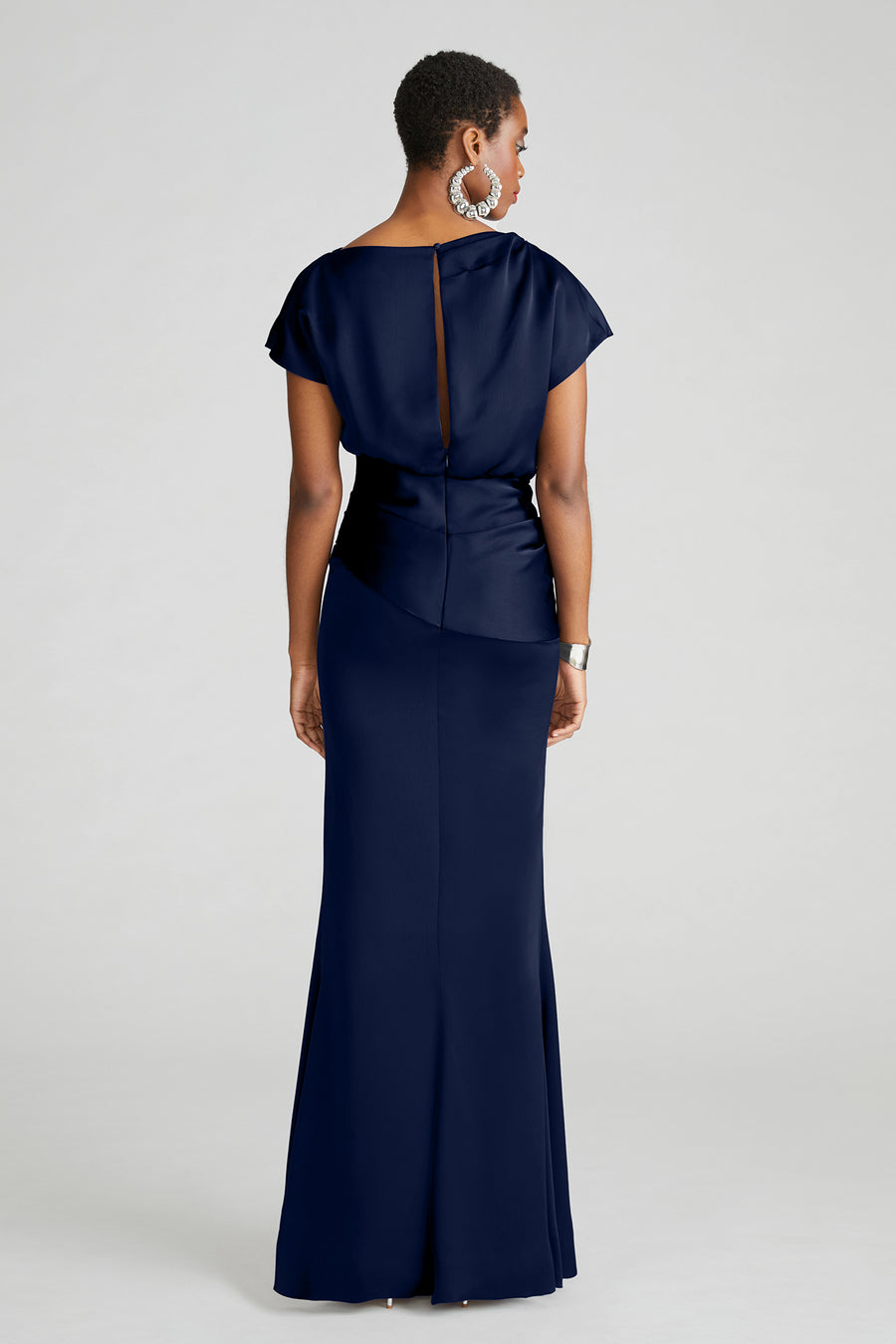 Halston Heritage Lissandra Satin Gown