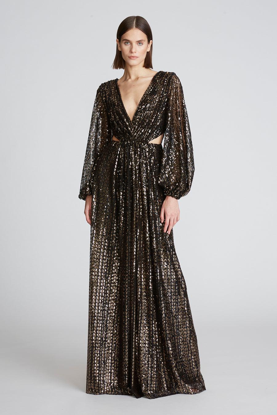halston heritage Madelyn Gown In Sequins