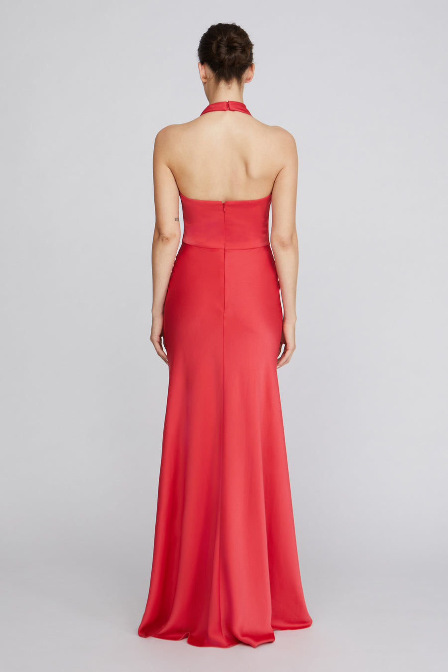 Halston Heritage Marcheline Crepe Gown