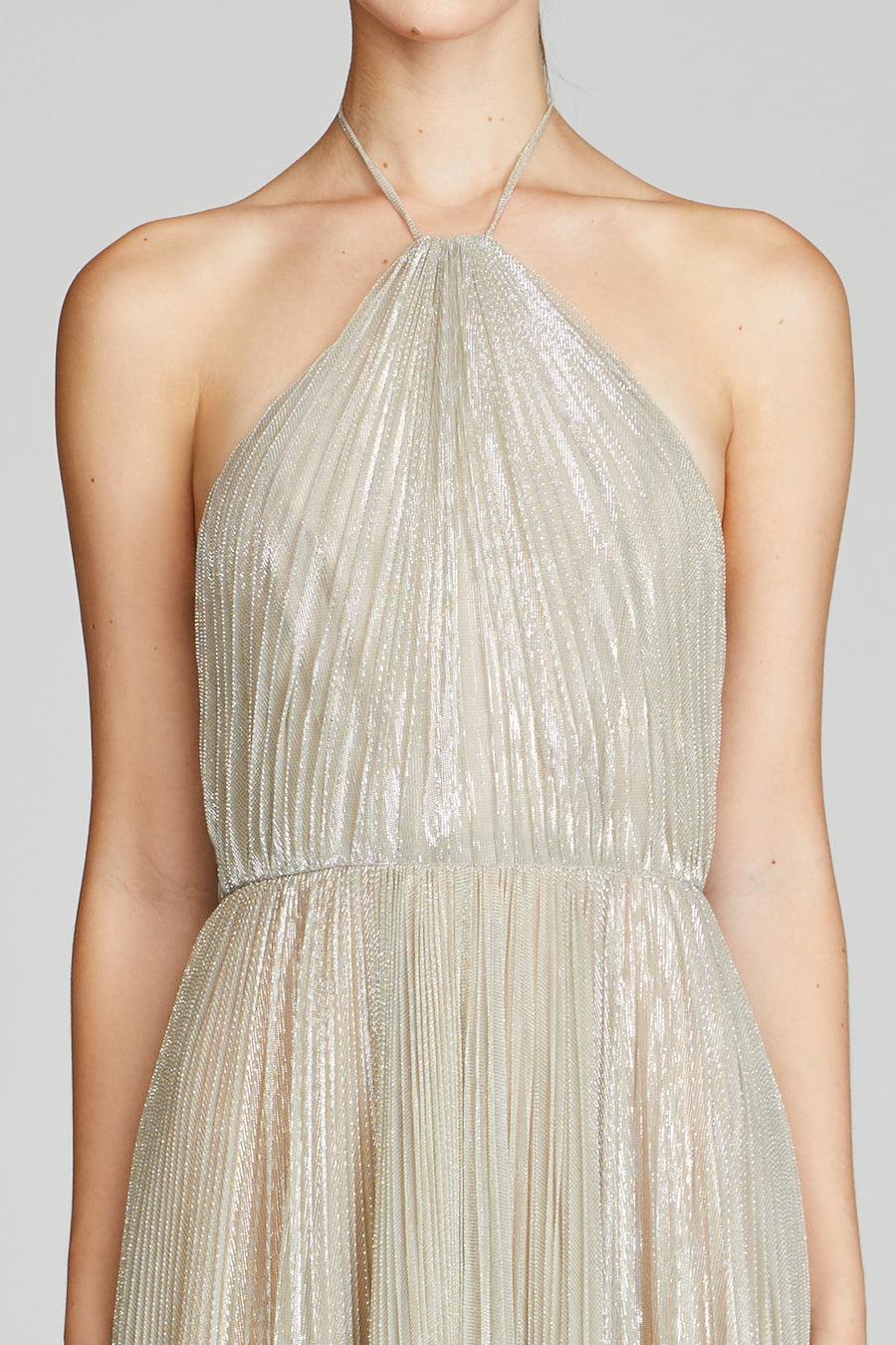 Halston Heritage Marisol Lurex Gown