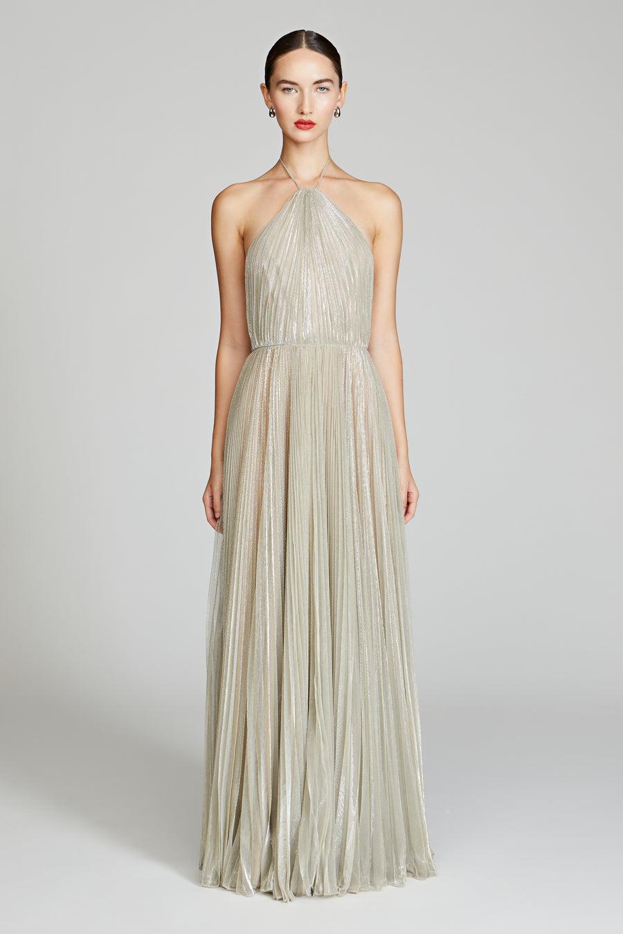 halston heritage Marisol Lurex Gown