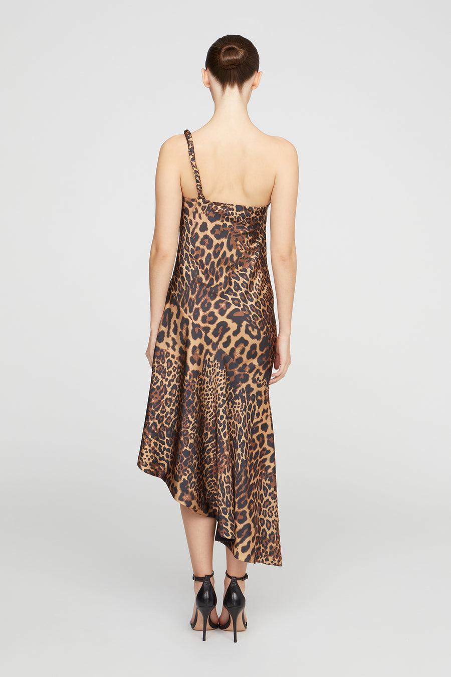 Halston Heritage Mavis Satin Midi