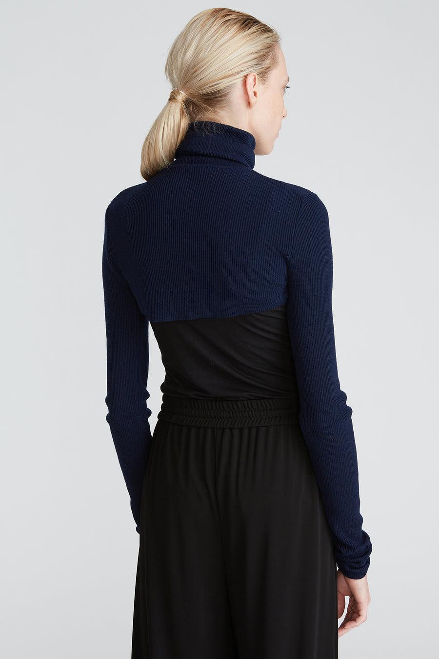 Halston Heritage Mina Turtleneck Shrug