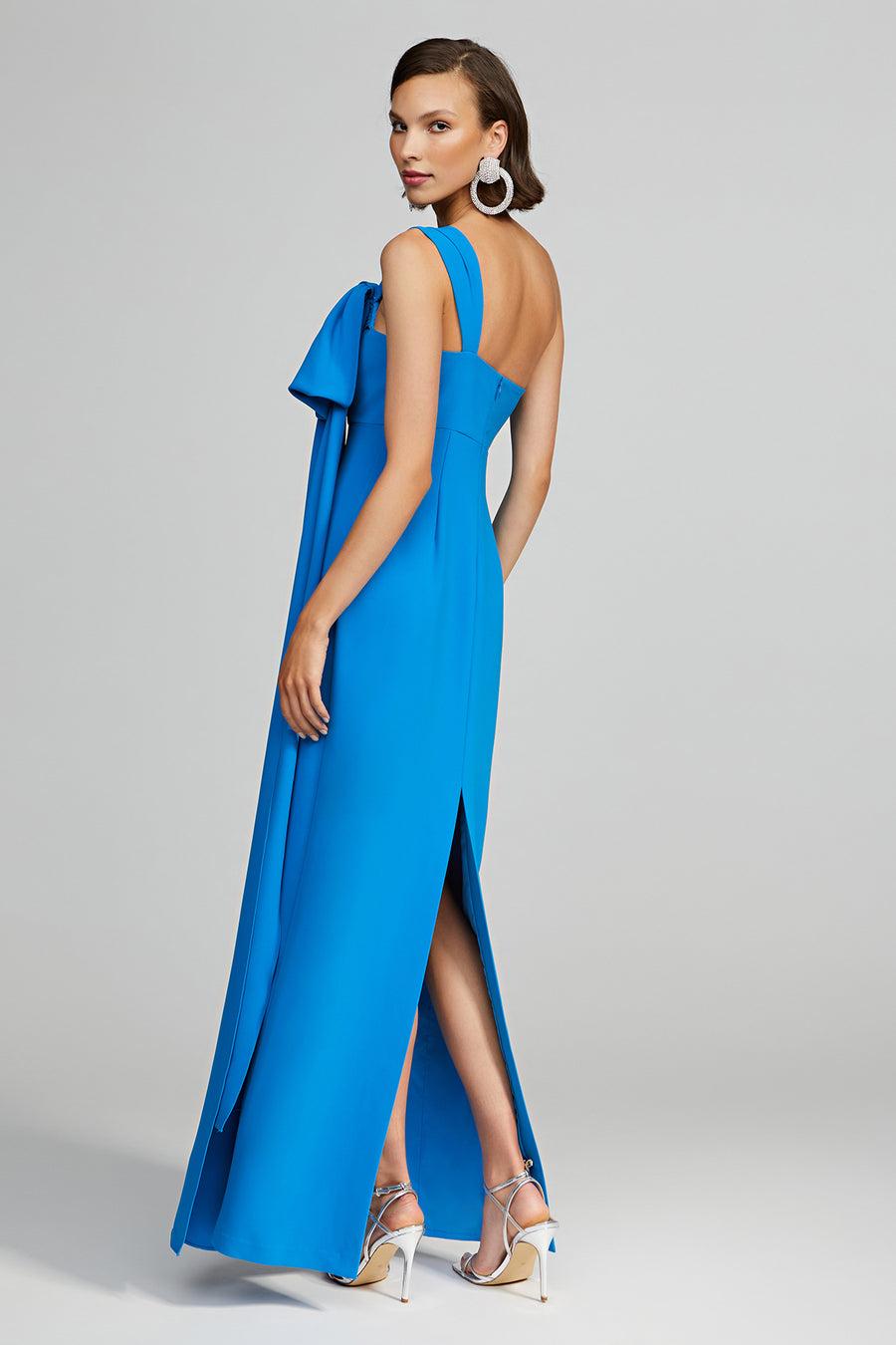 Halston Heritage Olivia Gown In Crepe
