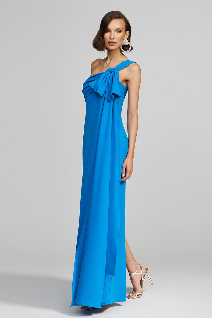 Halston Heritage Olivia Gown In Crepe