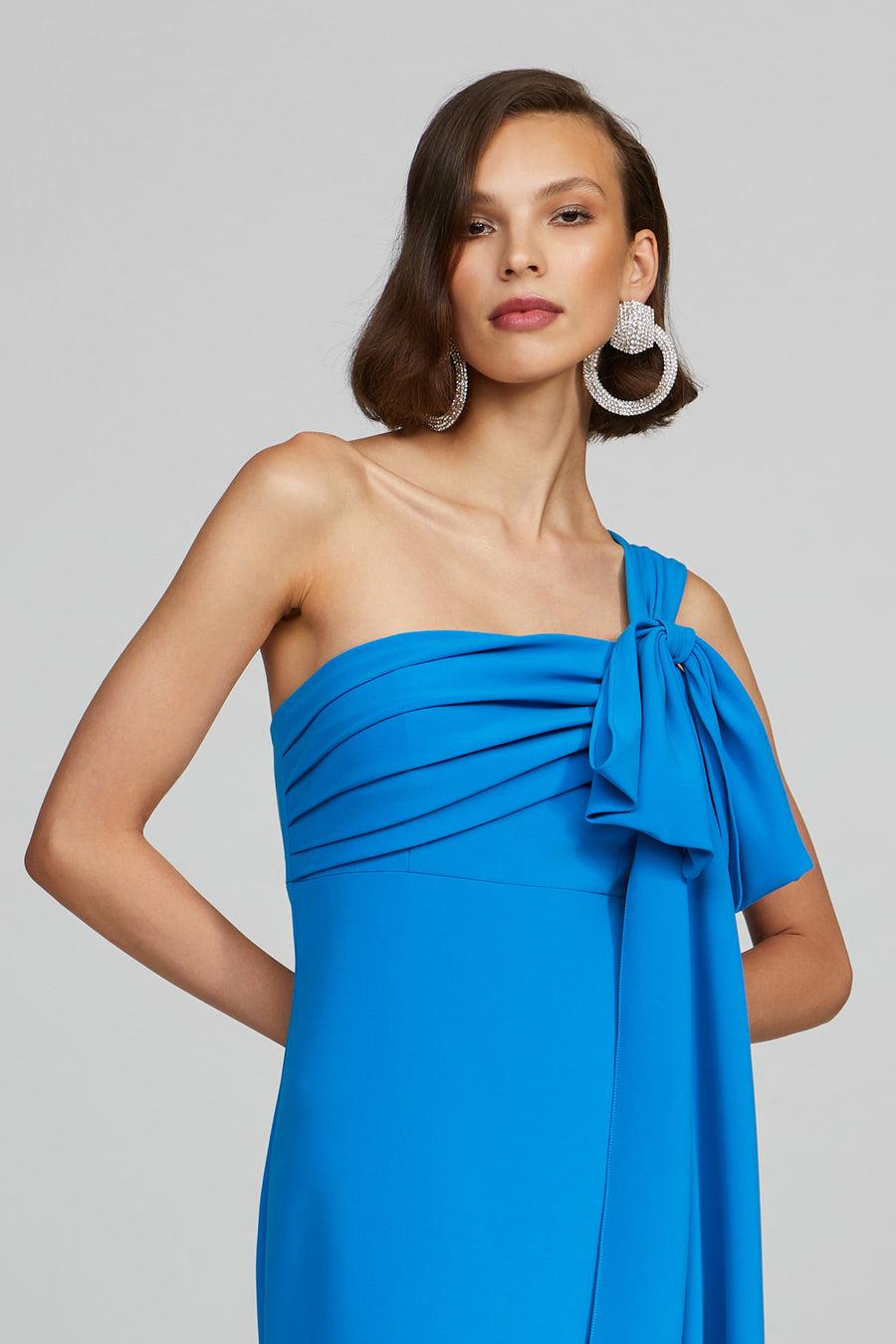 Halston Heritage Olivia Gown In Crepe