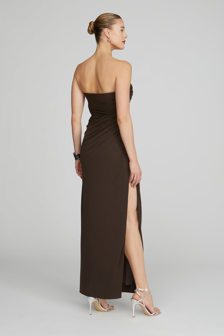 Halston Heritage Patrice Matte Jersey Dress