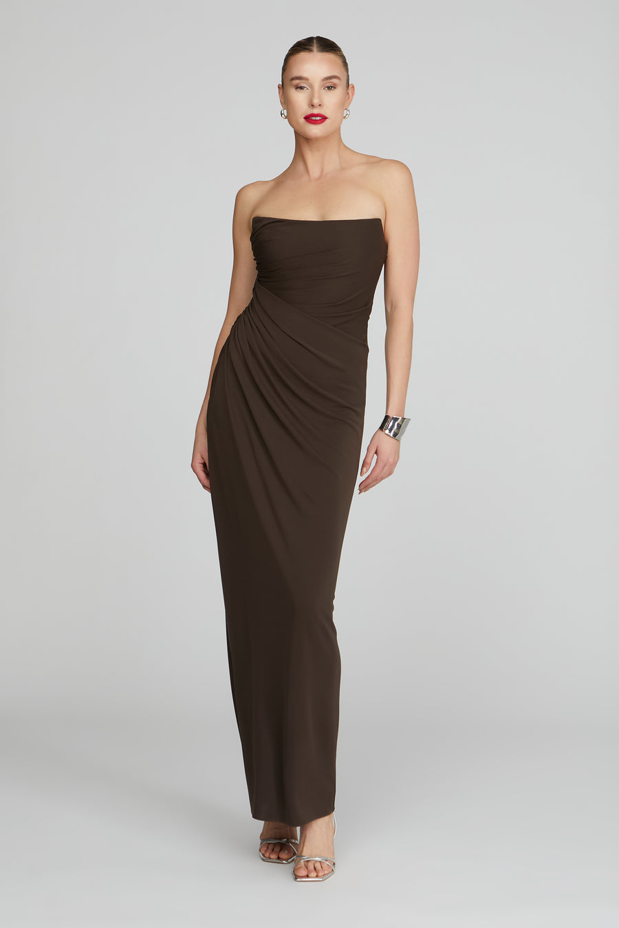 halston heritage Patrice Matte Jersey Dress