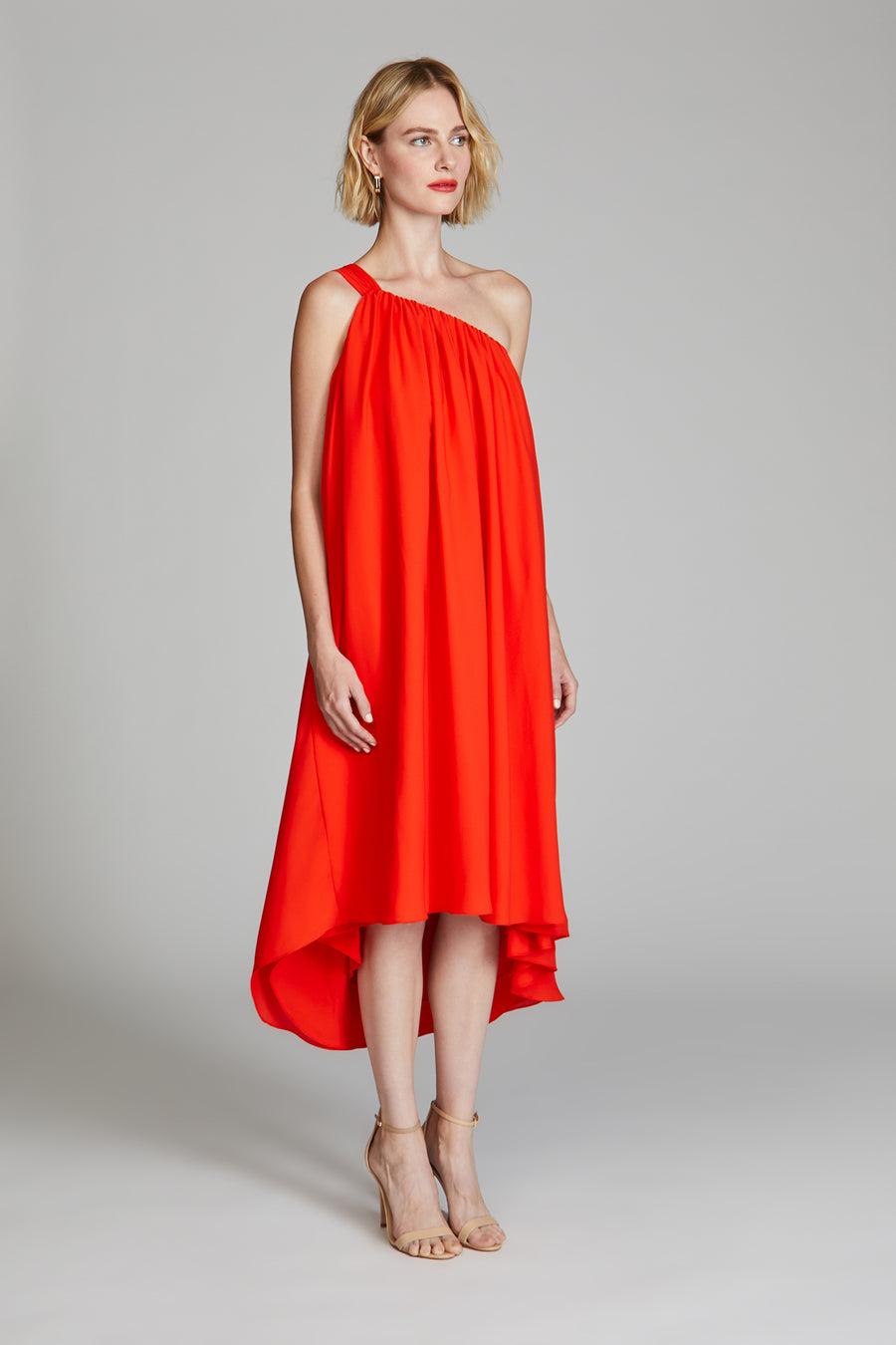 Halston Heritage Rafelle Georgette Midi