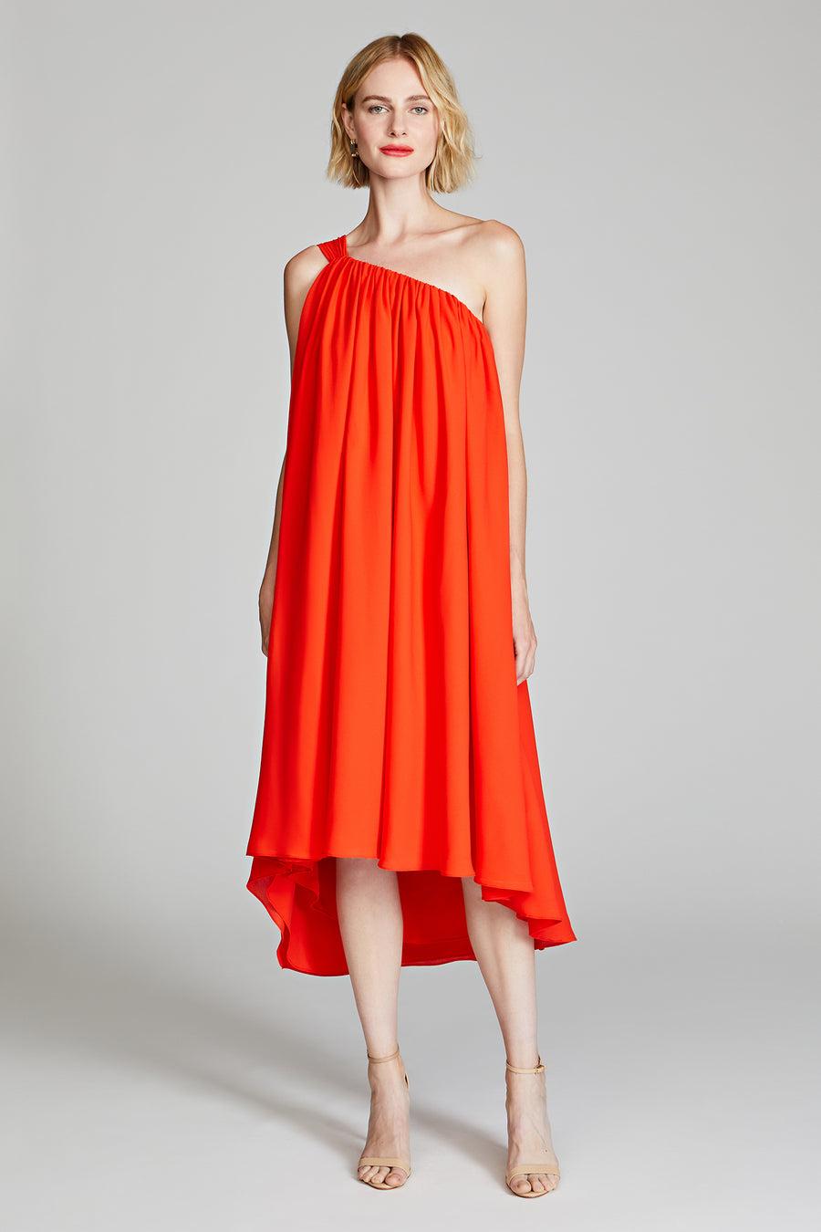 halston heritage Rafelle Georgette Midi