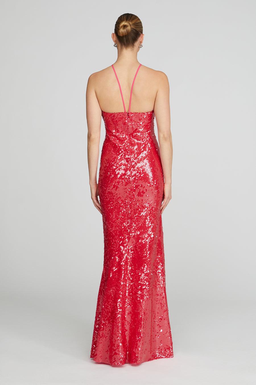 Halston Heritage Regine Sequins Gown
