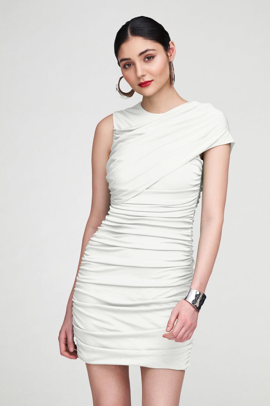 Halston Heritage Sarina Dress In Jersey