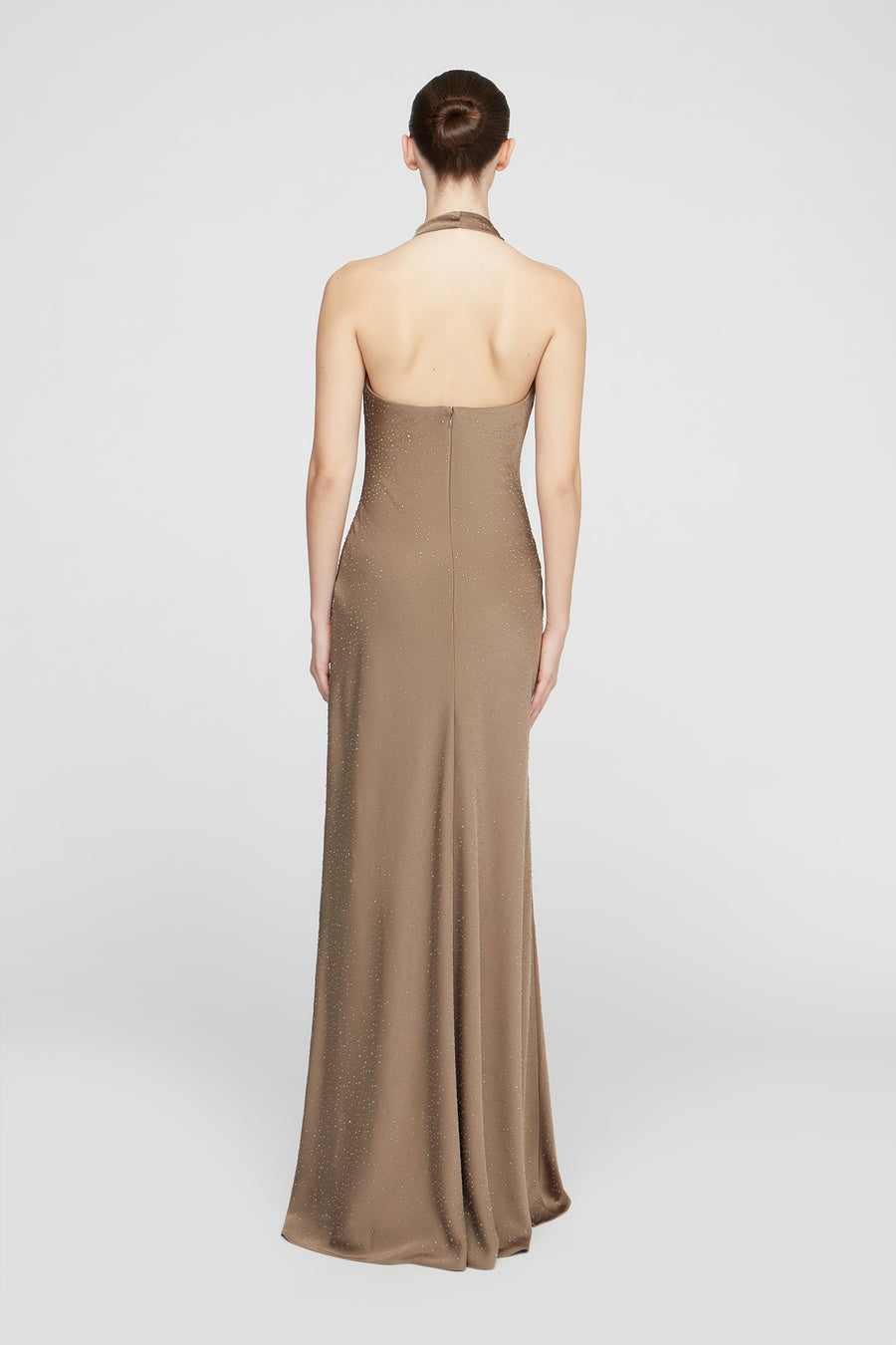 Halston Heritage Sid Satin Gown