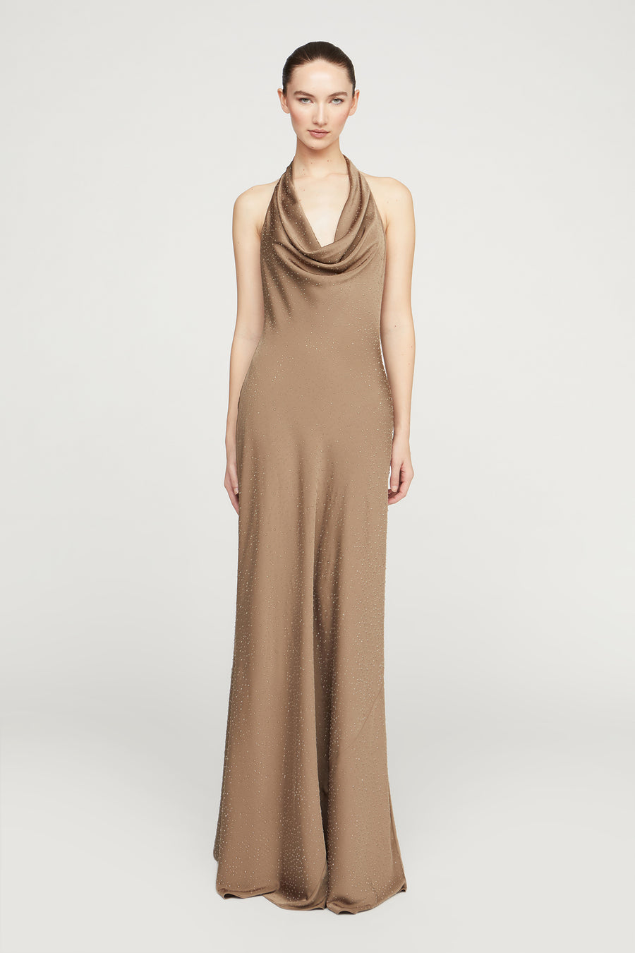 halston heritage Sid Satin Gown