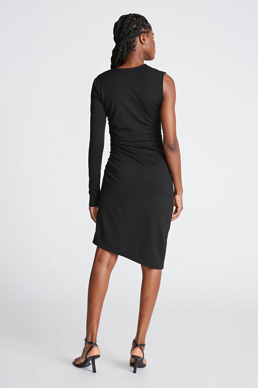 Halston Heritage Skyler Dress In Knit Suiting