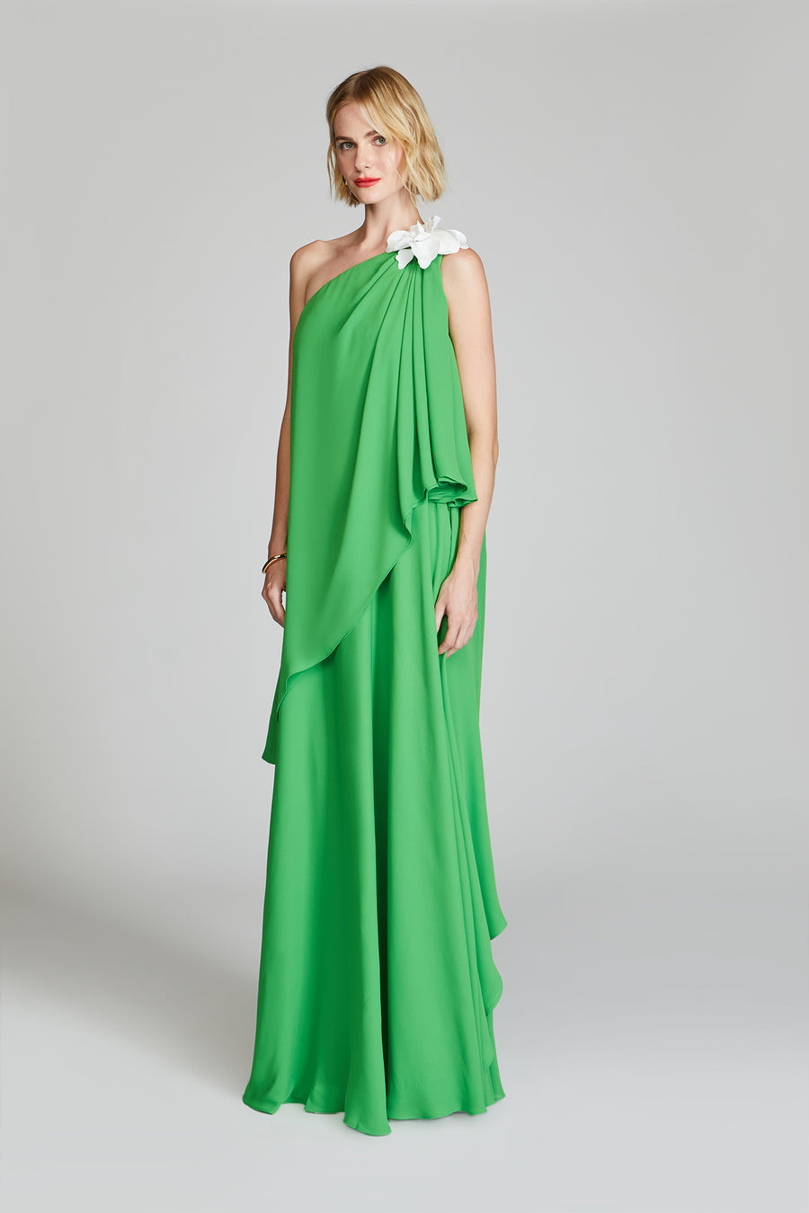 Halston Heritage Solena Georgette Gown
