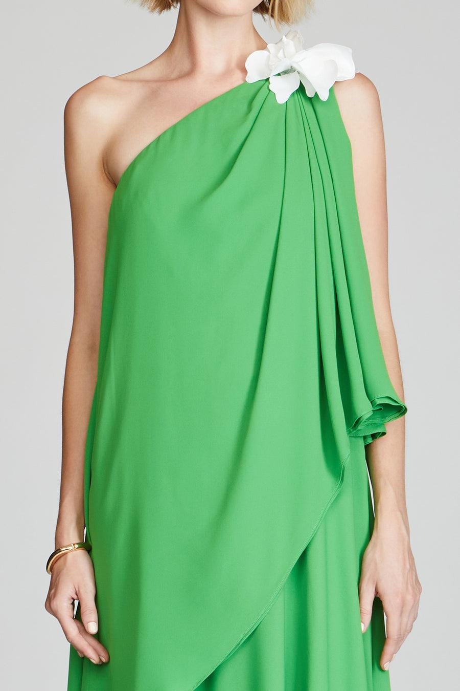 Halston Heritage Solena Georgette Gown