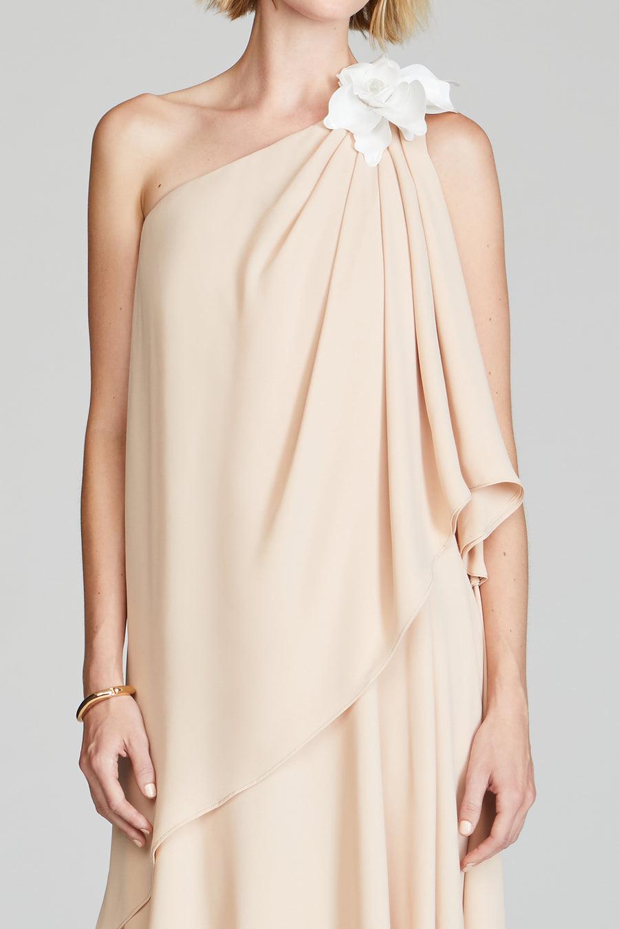 Halston Heritage Solena Georgette Gown