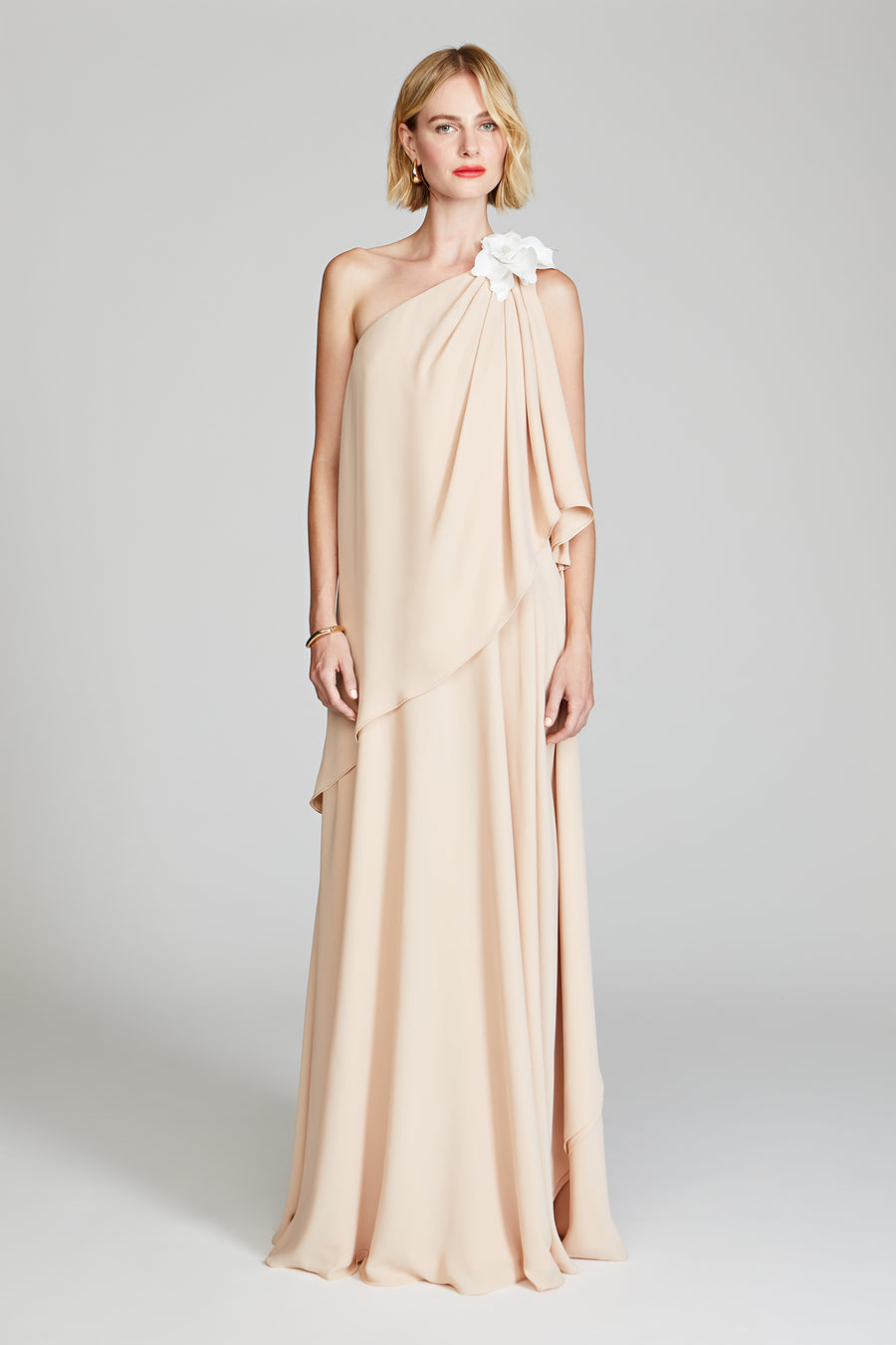 halston heritage Solena Georgette Gown