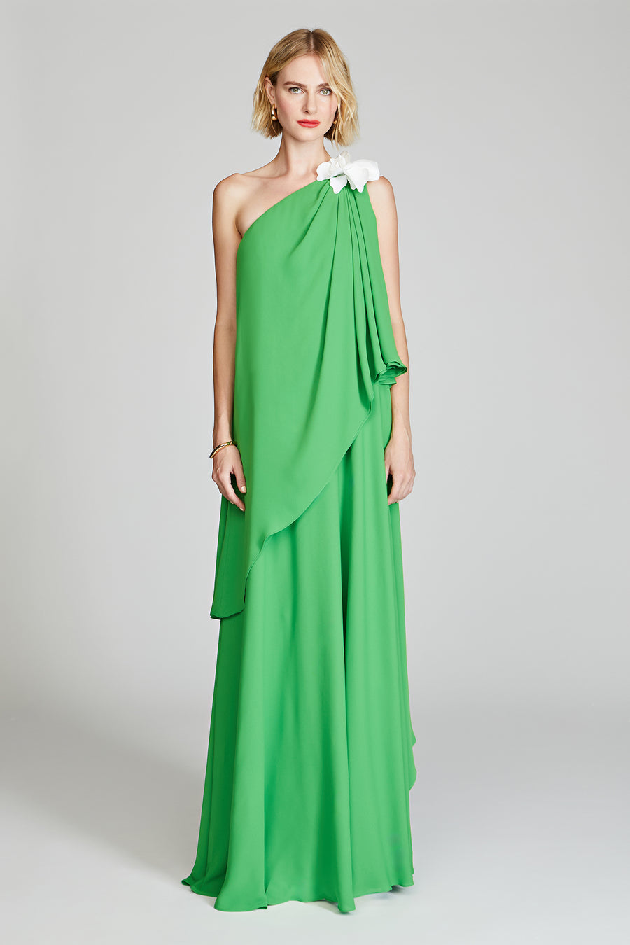 halston heritage Solena Georgette Gown