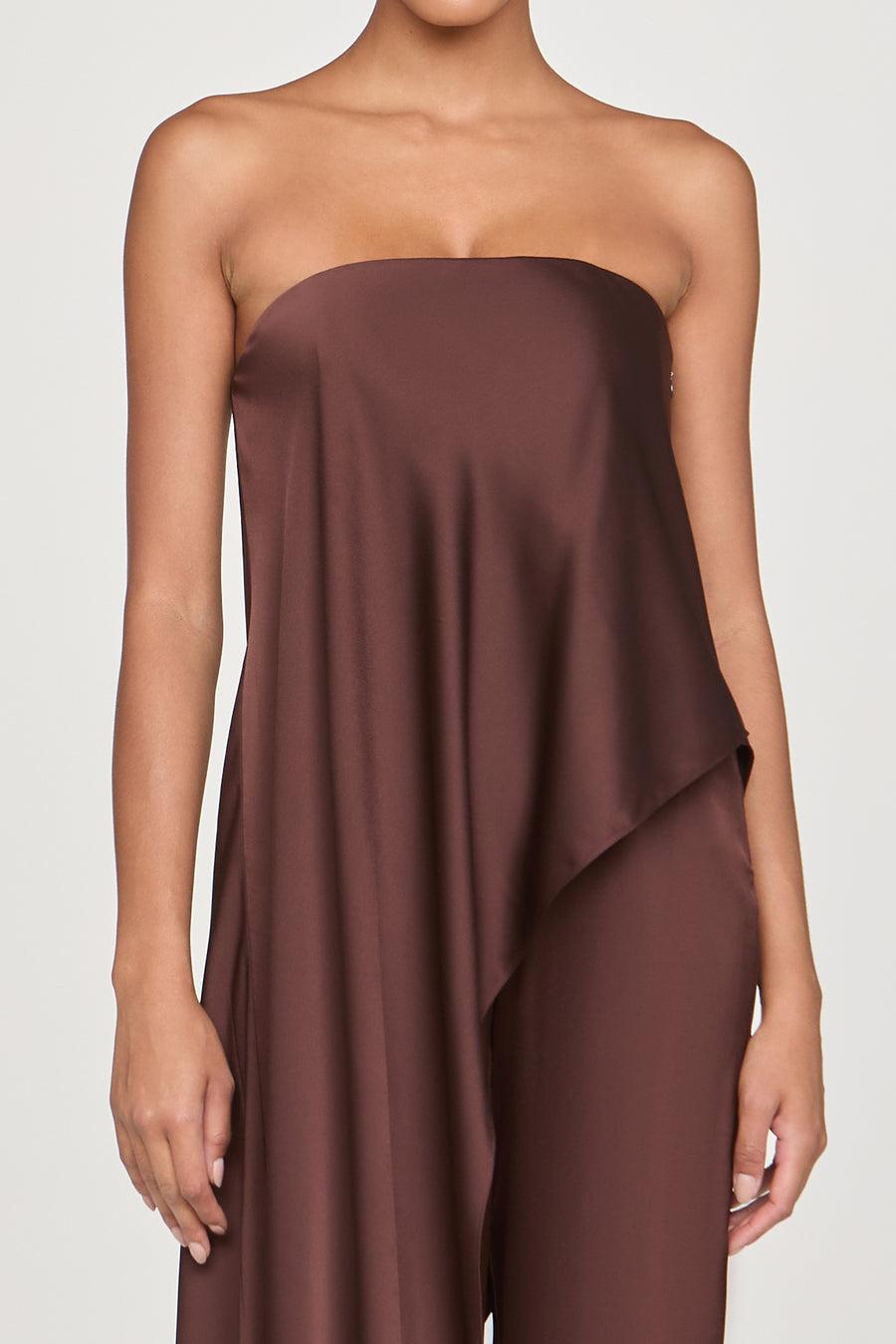 Halston Heritage Sonia Crepe Jumpsuit