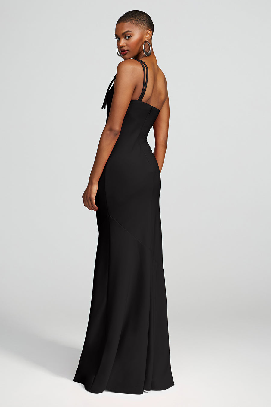 Halston Heritage Sybil Gown In Crepe