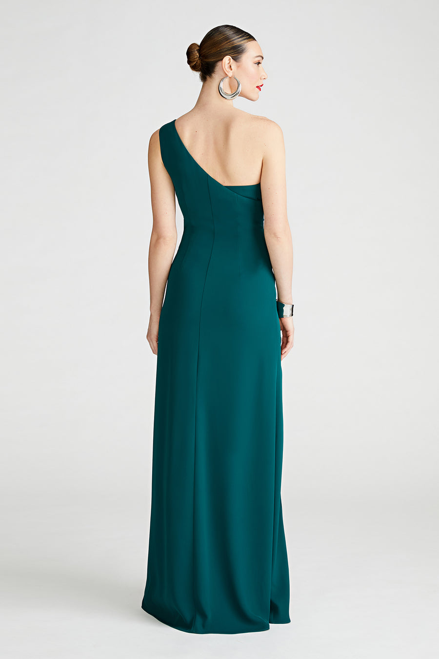 Halston Heritage Verdianna Gown In Fluid Crepe