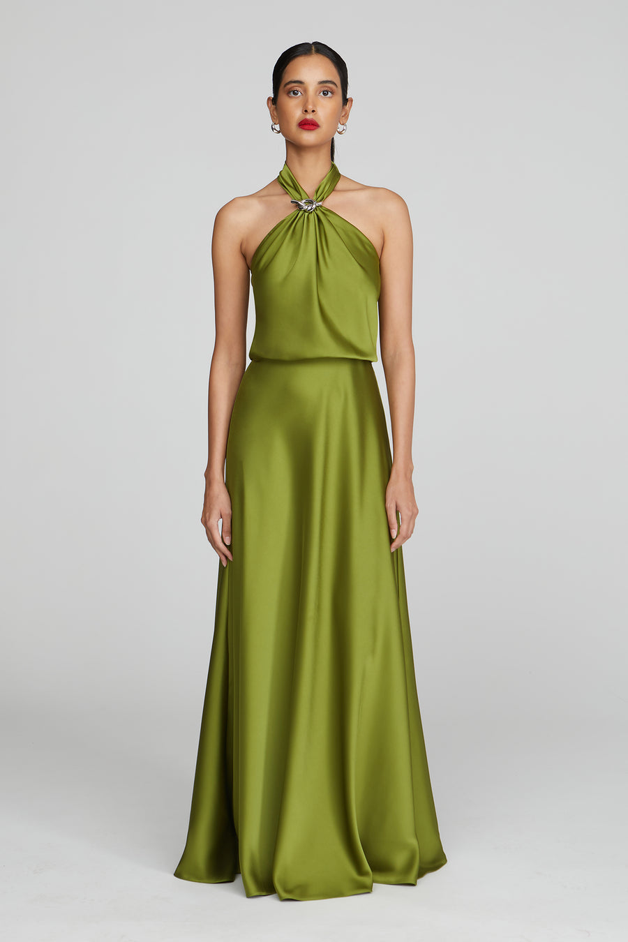 halston heritage Wynn Gown In Charmeuse
