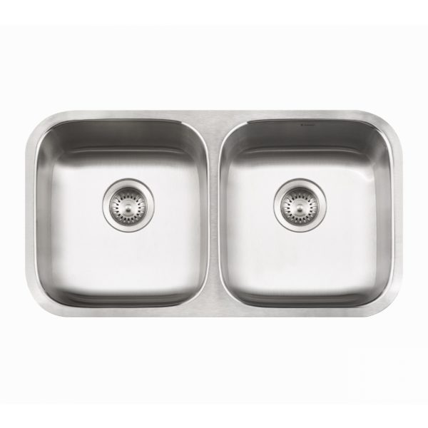 hamat ADA Classic Undermount Stainless Steel 50/50 Double Bowl Sink hamat ADA Classic Undermount Stainless Steel 50/50 Double Bowl Sink